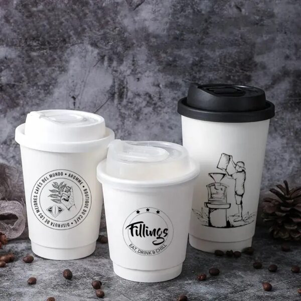 Customised 12oz Double Wall Paper Cup - Image 4
