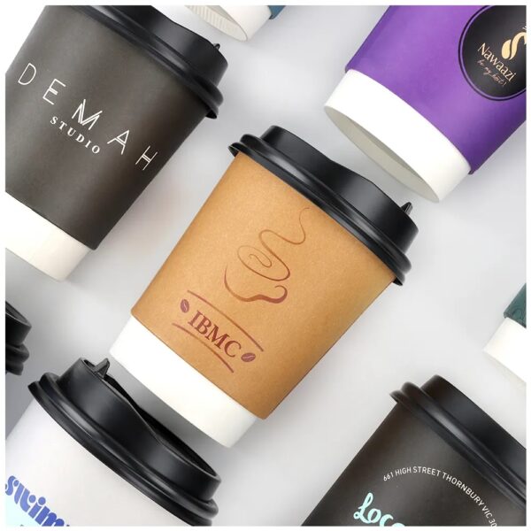 Customised 12oz Double Wall Paper Cup
